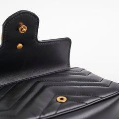 Gucci Super Mini Marmont Black