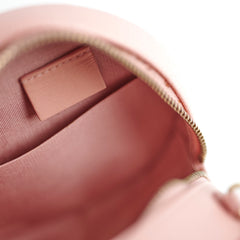 Chanel Coral Round Pink Caviar Crossbody - Series 27
