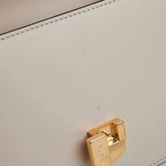 Gucci Small White Sylvie Top Handle