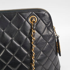 Chanel Dome Black Shoulder Bag