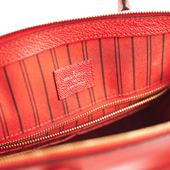 Louis Vuitton Pont Neuf Empriente Bag Red