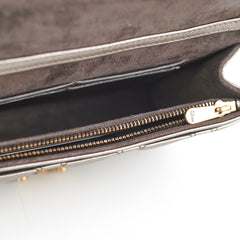 Christian Dior Silver Wallet On Chain WOC