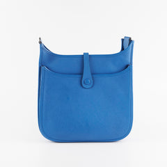 Hermes Evelyn 29 Blue Z Stamp 2021