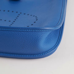 Hermes Evelyn 29 Blue Z Stamp 2021