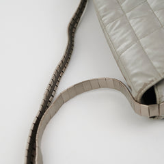 Chanel Fabric Quilted Reissue Flap Sliver Bag