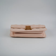 Christian Dior Dioraddict Flap Lambskin Light Pink