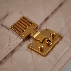 Christian Dior Dioraddict Flap Lambskin Light Pink