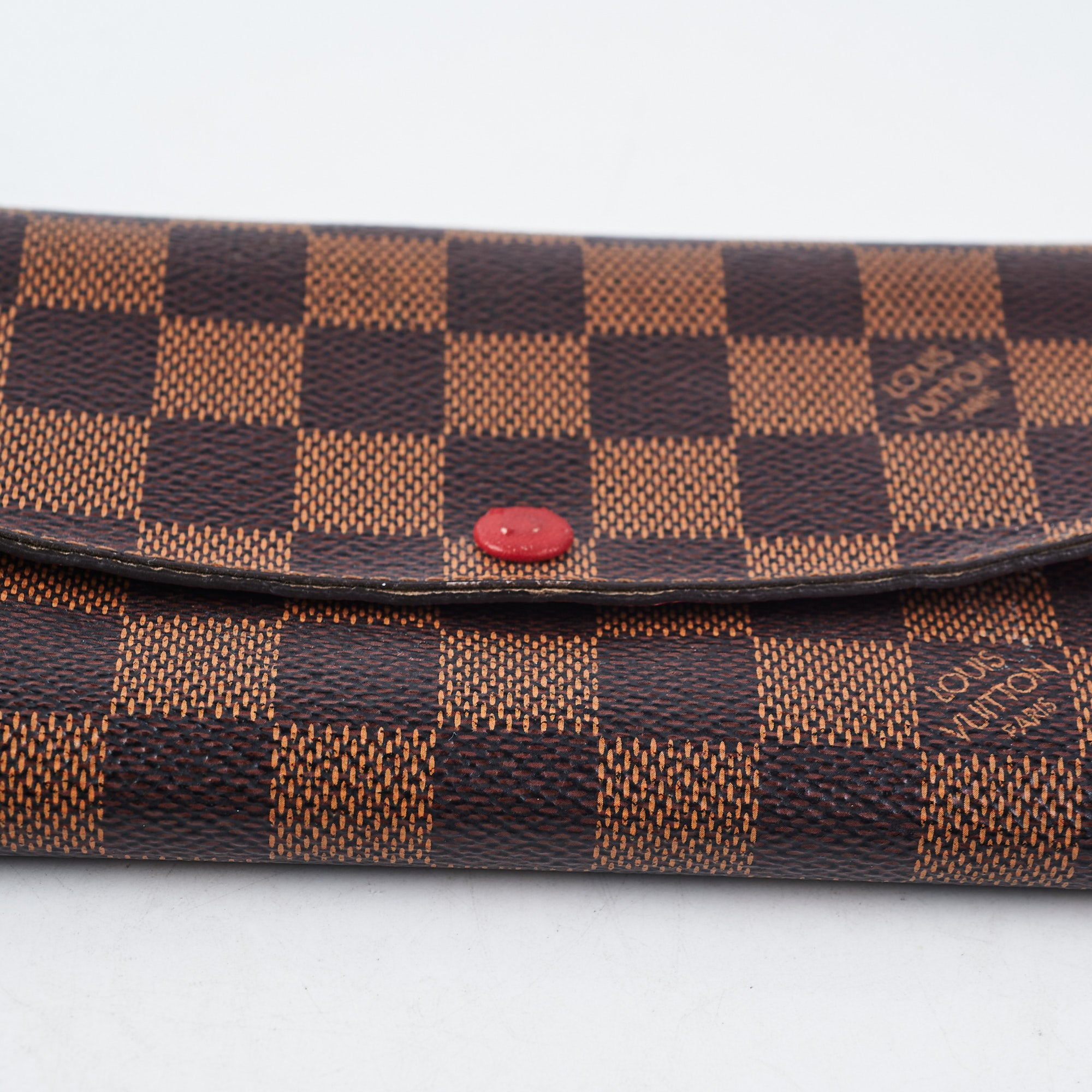 Louis Vuitton Emilie Wallet Damier Ebene THE PURSE AFFAIR