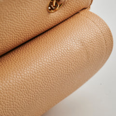 Chanel Classic Caviar M/L Beige Claire