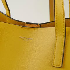 Saint Laurent Calfskin Yellow Tote Bag