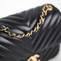 Chanel Mini Square Lambskin Black