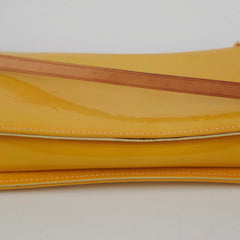 Louis Vuitton Vintage Yellow Vernis Pochette