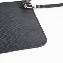 Louis Vuitton Neverfull MM Black Epi Pouch