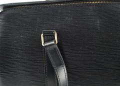 Louis Vuitton Epi Soufflot 30 Black Shoulder Bag