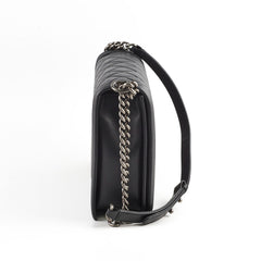 Chanel Boy Large Lambskin Black - Series 19