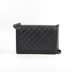 Chanel Boy Large Lambskin Black - Series 19