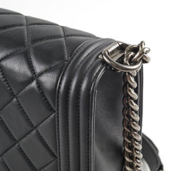 Chanel Boy Large Lambskin Black - Series 19