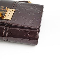 Louis Vuitton Vermont Avenue Clutch Vernis Amarante Monogram