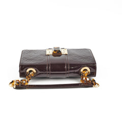 Louis Vuitton Vermont Avenue Clutch Vernis Amarante Monogram