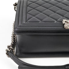 Chanel Boy Large Lambskin Black - Series 19