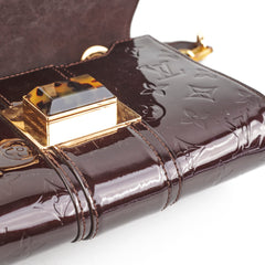 Louis Vuitton Vermont Avenue Clutch Vernis Amarante Monogram