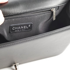 Chanel Boy Large Lambskin Black - Series 19