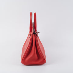 Hermes Birkin 25 Red Swift D Stamp (2019)