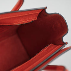 Celine Luggage Nano Orange