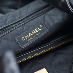 Chanel 22 Small Calfskin Black