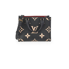 Louis Vuitton On The Go PM Black And White