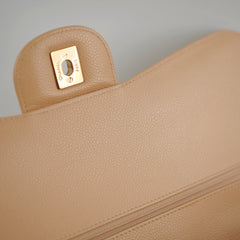 Chanel Classic Flap Jumbo Caviar Beige