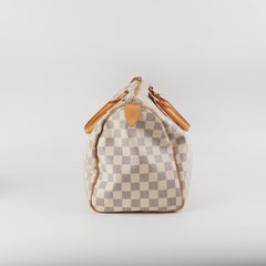 Louis Vuitton Speedy 30 Damier Azur