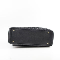 Chanel GST XL Black Caviar Series 17