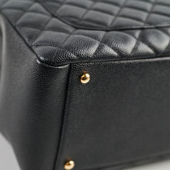 Chanel GST XL Black Caviar Series 17