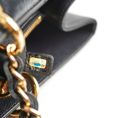 Chanel GST XL Black Caviar Series 17