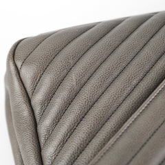 Saint Laurent Colleague Large Grey Shoulder Bag