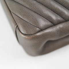 Saint Laurent Colleague Large Grey Shoulder Bag