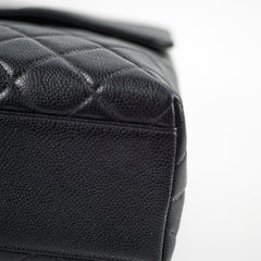 Chanel Kelly Caviar Top Handle Black