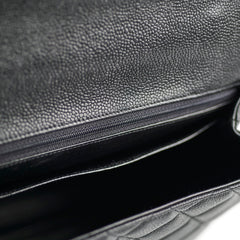 Chanel Kelly Caviar Top Handle Black