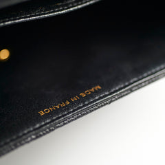 Chanel Kelly Caviar Top Handle Black