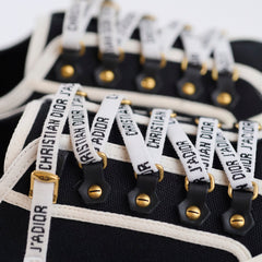 Dior Christian Dior Walk 'n' Dior Canvas Black Sneakers 37