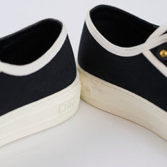 Dior Christian Dior Walk 'n' Dior Canvas Black Sneakers 37