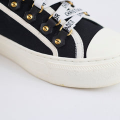 Dior Christian Dior Walk 'n' Dior Canvas Black Sneakers 37