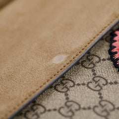 Gucci Medium Dionysus Embroidered Floral Butterfly