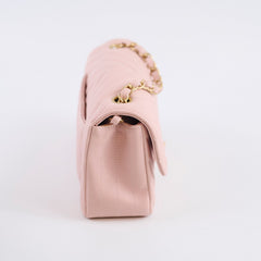 Chanel Mini Rectangular Chevron GHW