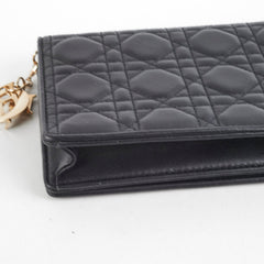 Dior Wallet on Chain WOC Black