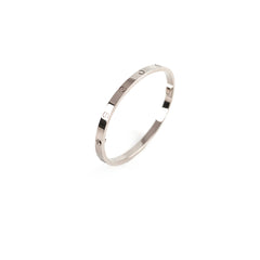 Cartier White Gold Love Bracelet Size 15