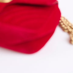 Gucci Marmont Velvet Red Small