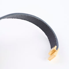 Saint Laurent Bracelet Black Leather
