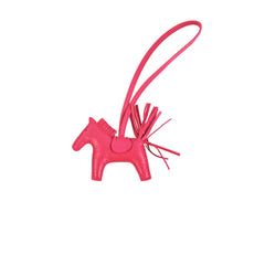 Hermes Rodeo Hot Pink Bag Charm